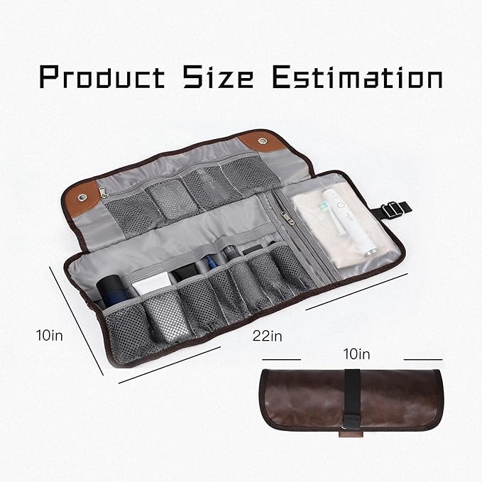 Men's Toiletry Travel Bag, Bathroom Bag - Image 2