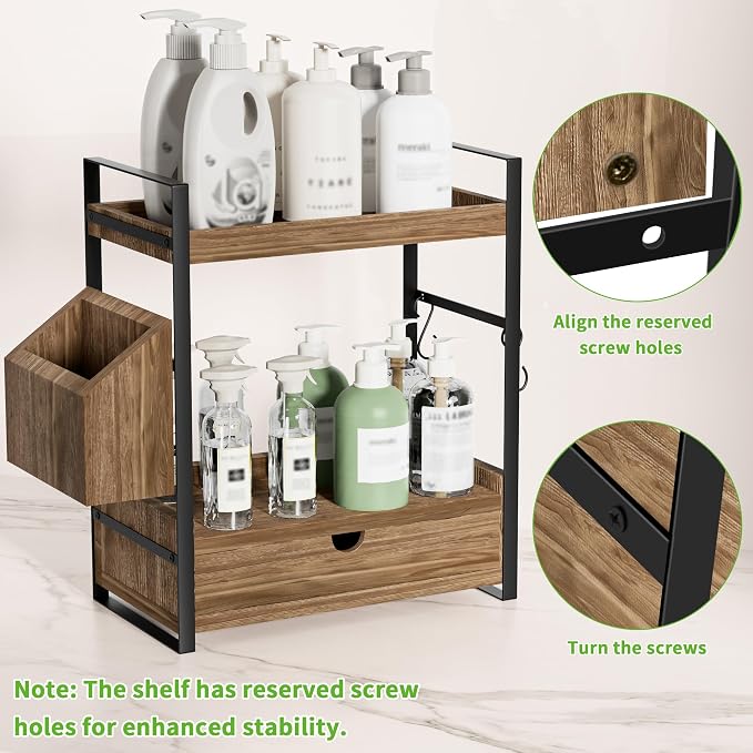 2-Tier Bathroom Counter Organizer - Image 5