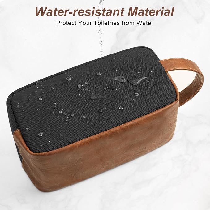 Travel Toiletry Bag for Men, Hanging Toiletry Organizer, Water Resistant - Image 5