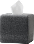 Tissue Box Cover Square, Resin Facial Tissue Holder Covers Cube Toilet Paper by Haocoott