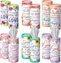 Outus 12 Pack Car Tissue Holder Cylinder, Decorative Round Tissue Box by Outus