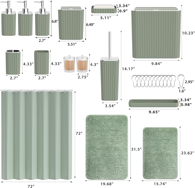 Bathroom Accessory Set - Image 3