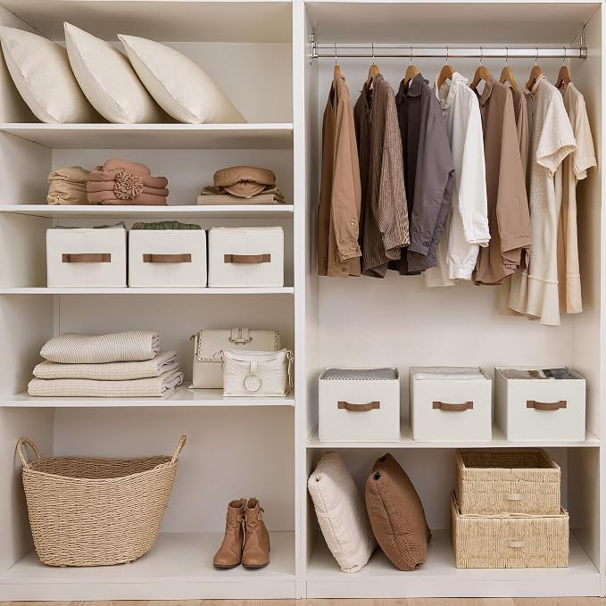 StorageWorks Closet Organizer Storage Baskets, Storage Bins - Image 2