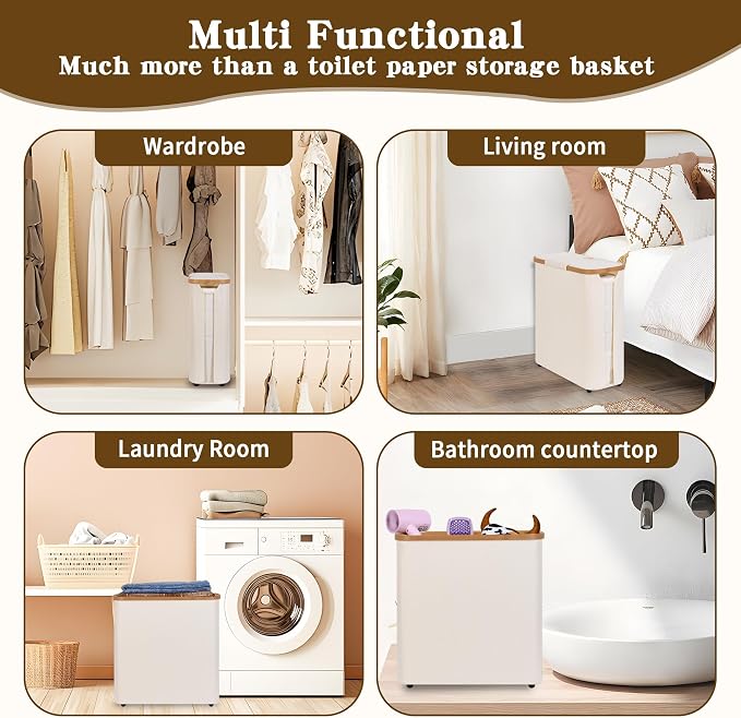 Toilet Paper Storage Basket - Image 7