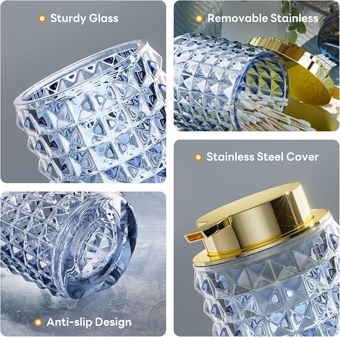 Bathroom Sets with Shower Curtain and Rugs and Accessories, Glass Bathroom - Image 3