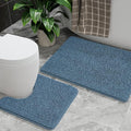 AROGAN Bathroom Rug Sets 2 Piece, Washable Bath Rug Set, Absorbent Soft Non by AROGANAREARUG