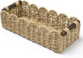 Toilet Paper Storage Basket Bathroom Counter Organizer Wicker Baskets by HOSROOME