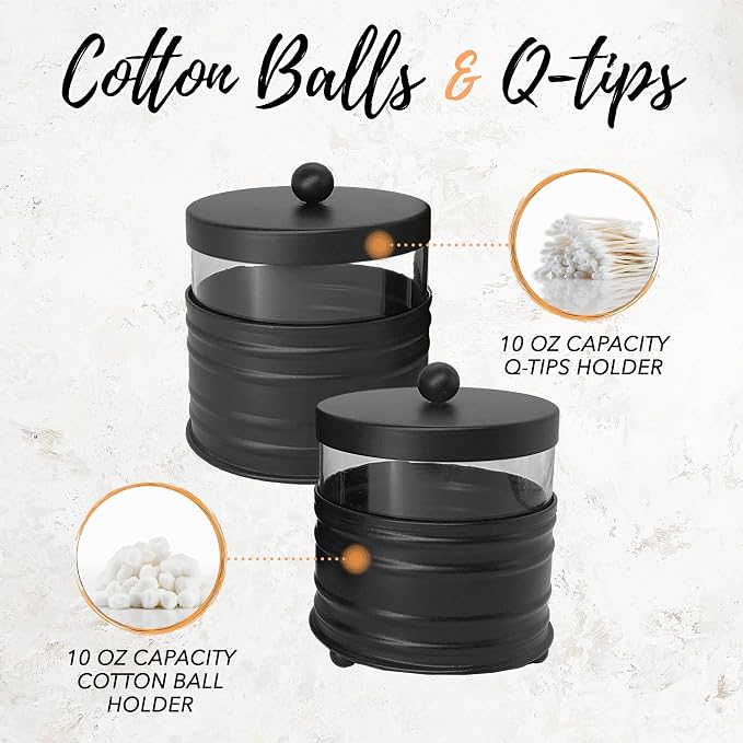 Autumn Alley Adorable 3 Piece Modern Farmhouse Bathroom Accessory Set - Image 8