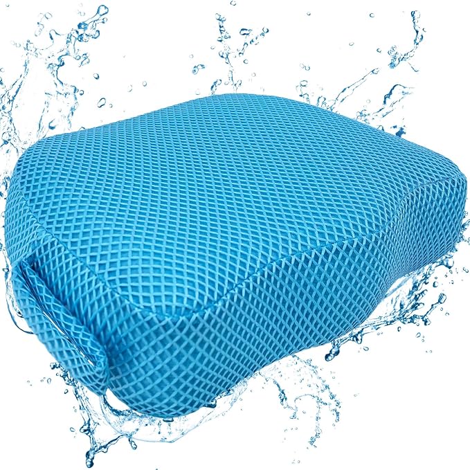REEZEIVI Hot Tub Booster Seat for Adults, 5 Inch Thick SPA Cushion, Weighted by REEZEIVI