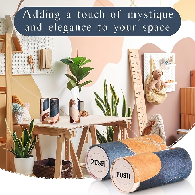 Outus 12 Pcs Boho Car Tissues Cylinder Holder - Image 6