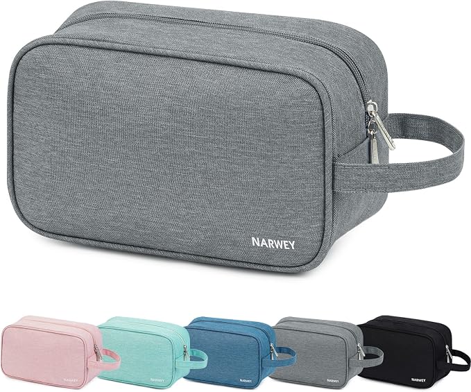 Narwey Travel Toiletry Bag for Women Traveling Dopp Kit Men Travel Bag for by Narwey