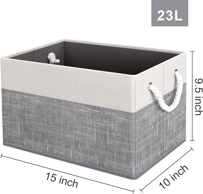 Fab Totes Foldable Storage Baskets - Image 2