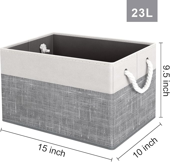 Fab totes Storage Bins, Foldable Storage Baskets - Image 2