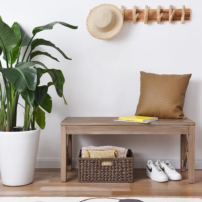 GRANNY SAYS Large Wicker Basket, Decorative Woven Basket - Image 7