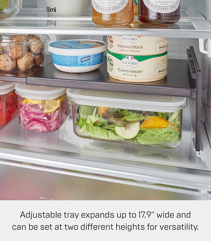 Yamazaki Home Tower Adjustable Extendable Refrigerator Storage Rack - Image 4