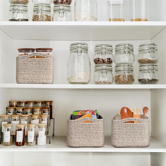 Goodpick Storage Baskets, Closet Shelf Organizers - Image 8
