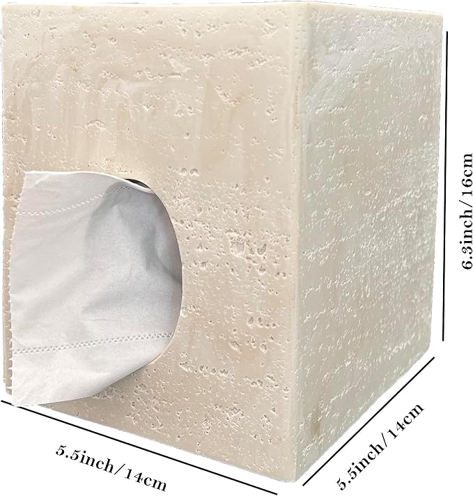 Hymmah Square Tissue Box Cover Holder - Image 3