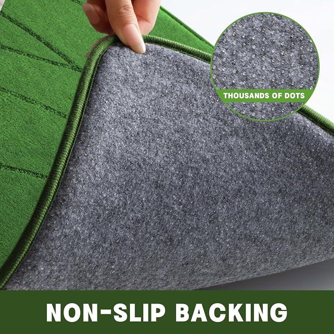 YIHOUSE Memory Foam Bathroom Rug Sets 5 Piece, Ultra Absorbent Bath Mat - Image 7