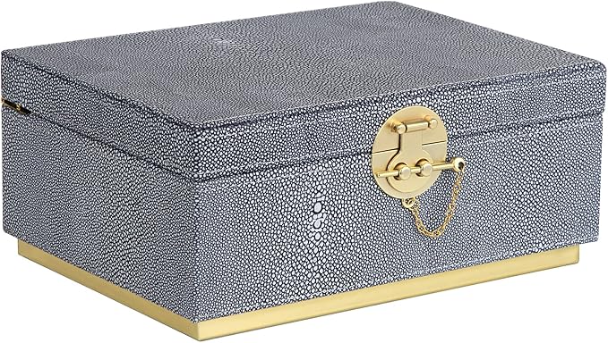 HofferRuffer Elegant Faux Leather Decorative Box, Storage Jewelry Box Organizer by HofferRuffer
