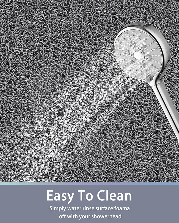 Non Slip Shower Mats for Inside Shower, 17x30 Inch, Anti-Slip Bathtub Mats for - Image 9