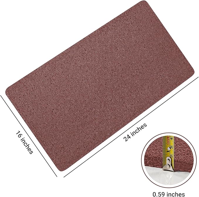 LuxStep Shower Mat Bathtub Mat, 24x16 inch, Non-Slip Bath Mat - Image 2