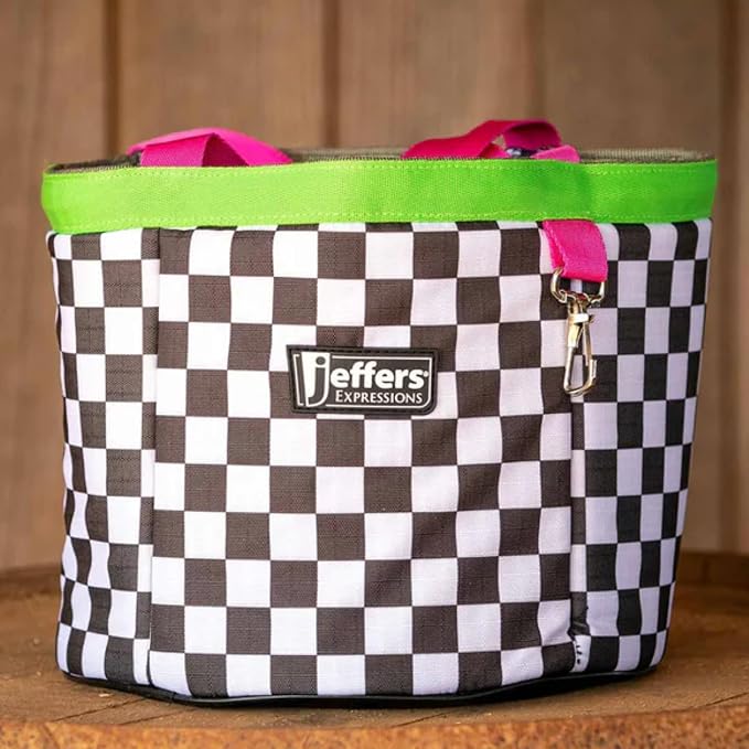 Jeffers Expression Grooming Tote Caddy, Skater Cowgirl - Image 4