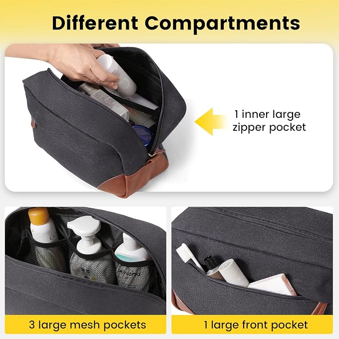 Vorspack Large Travel Toiletry Bag - Image 3