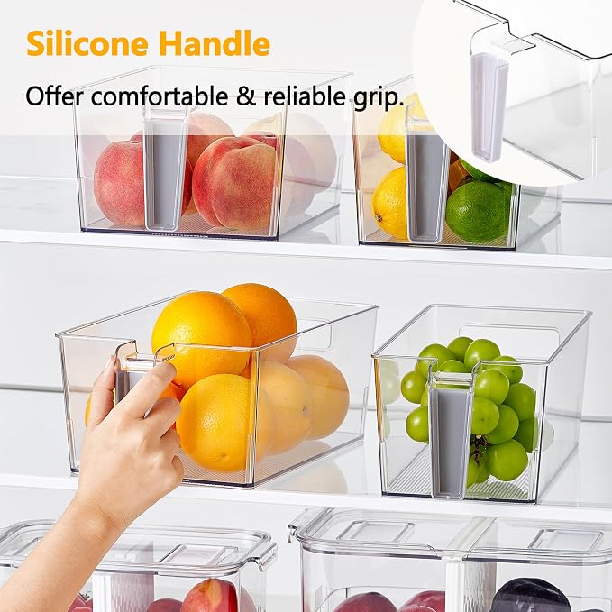 vacane 2 Pack Refrigerator Organizer Bins - Image 5