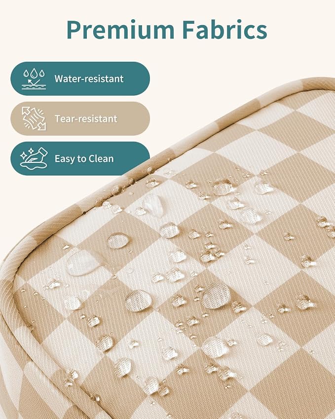 Narwey Travel Toiletry Bag for Women Traveling Dopp Kit Men Travel Bag for - Image 4