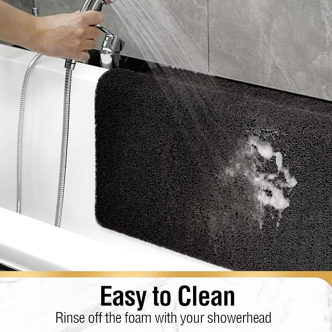 HITSLAM Shower mat Non Slip, 24 x 32 Inch Bathtub Mat Non Slip - Image 6