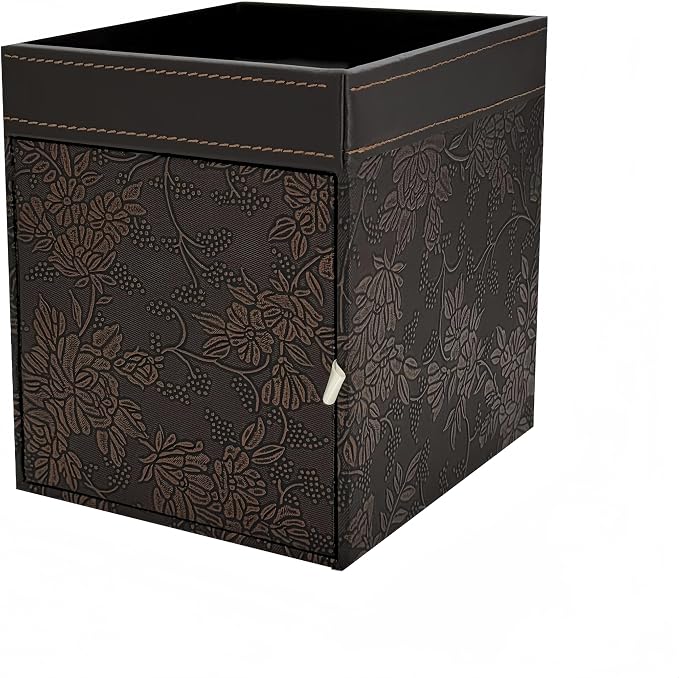 PU Leather Tissue Box Cover Square, Modern Tissue Holder - Image 4