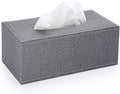 Sumnacon Tissue Box Cover Rectangle Linen Tissue Box, Stylish Tissue Box Holder by Sumnacon
