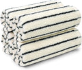 Jacquotha Striped Cotton Washcloths 4 Pack, 13” x 13” by Jacquotha