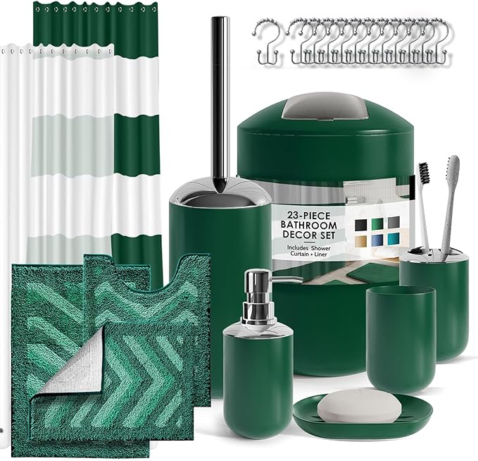 Clara Clark Bathroom Accessories Set by ClaraClark