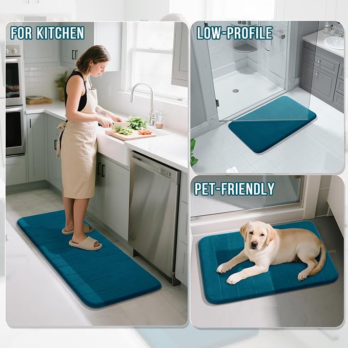 Yimobra U-Shaped Toilet Bath Mat Set 2 Piece - Image 6