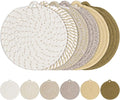 7" Trivets for Hot Dishes, 6 Pack Hot Pads for Kitchen Counter & Dining Table by PUPILLEMONJEWELRY
