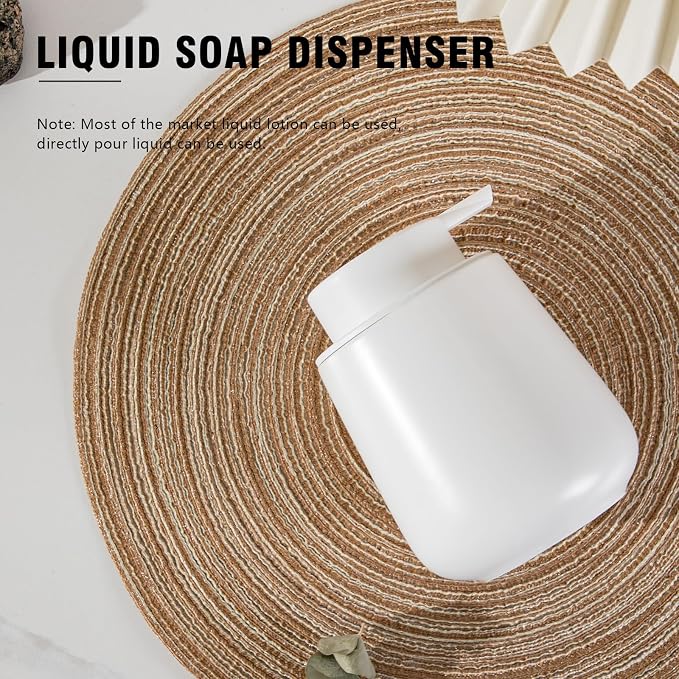 Soap Dispenser, Ceramic Foaming Soap Dispenser - Image 7