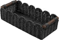 Toilet Paper Storage Basket Bathroom Counter Organizer Wicker Baskets by HOSROOME