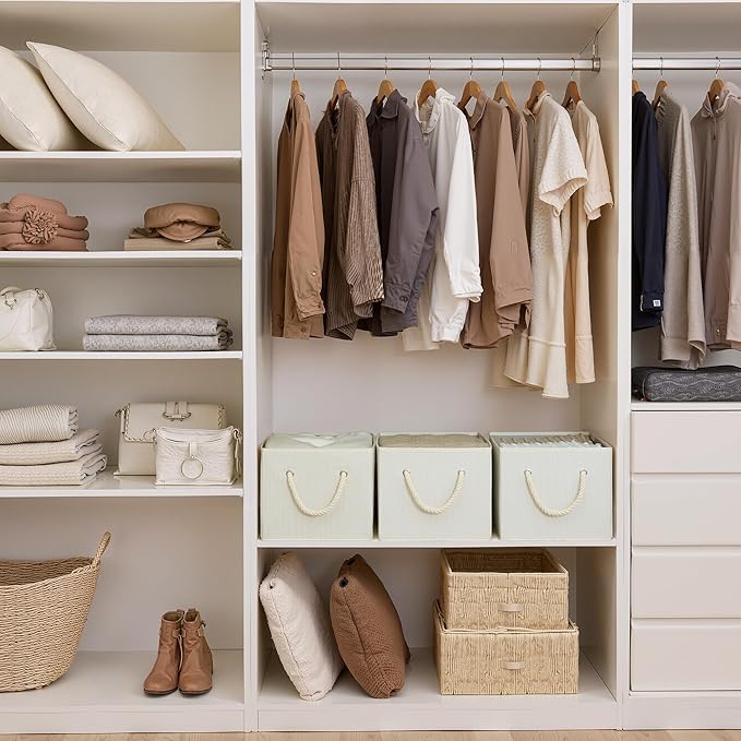 StorageWorks Collapsible Storage Bins, Closet Organizer Bins - Image 2
