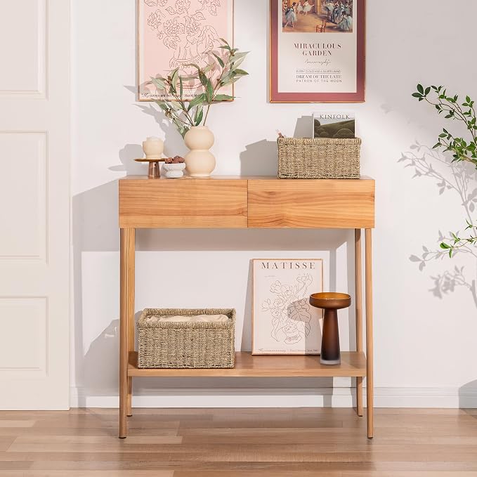 StorageWorks Wicker Storage Baskets, Handwoven Seagrass Basket - Image 8