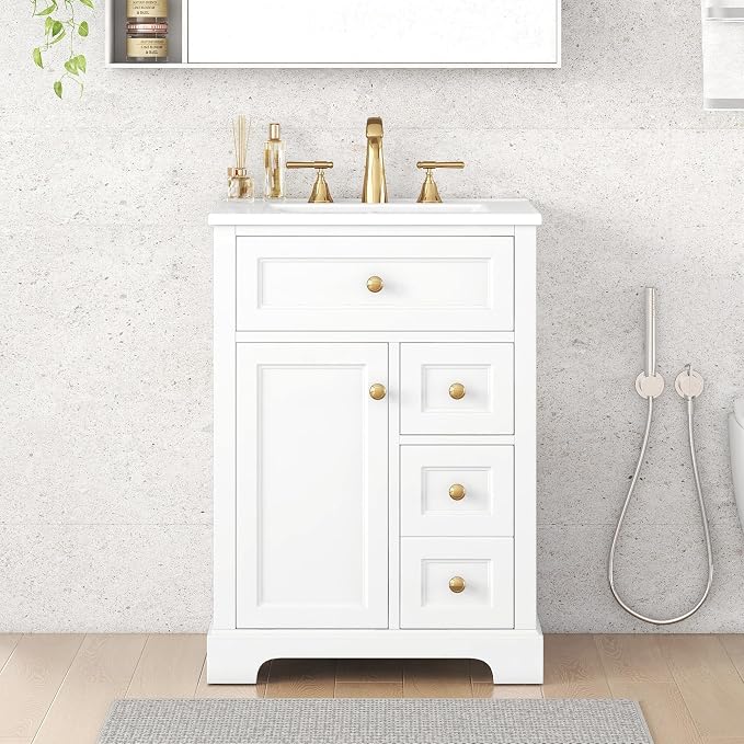Harper & Bright Designs 24" Bathroom Vanity - Image 3