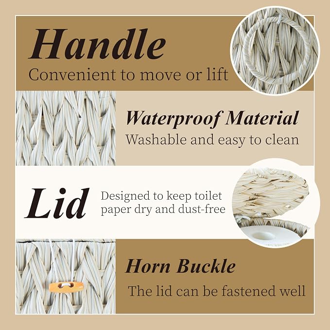 Toilet Paper Storage Basket - Image 3