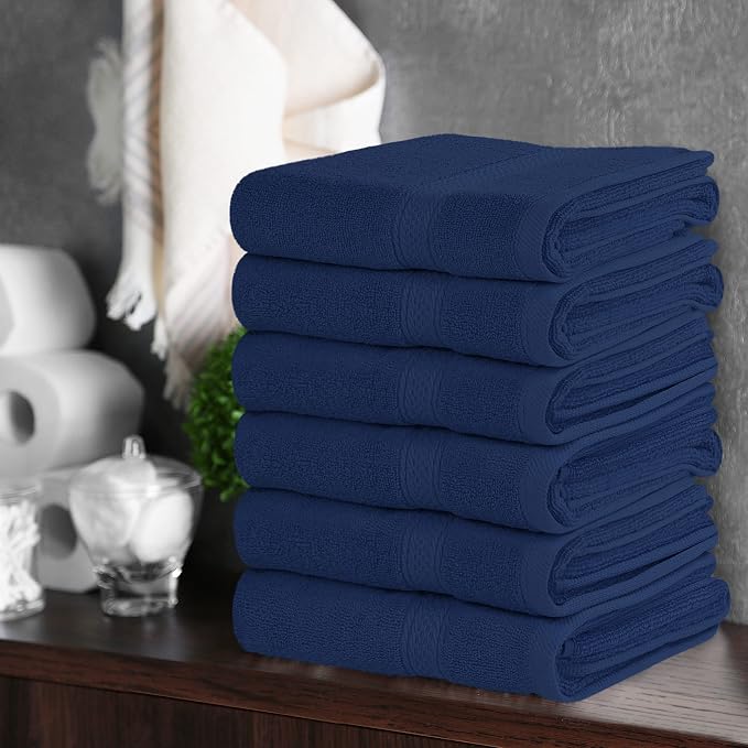 Utopia Towels [6 Pack Premium Hand Towels Set, 100% Ring Spun Cotton, Ultra - Image 7