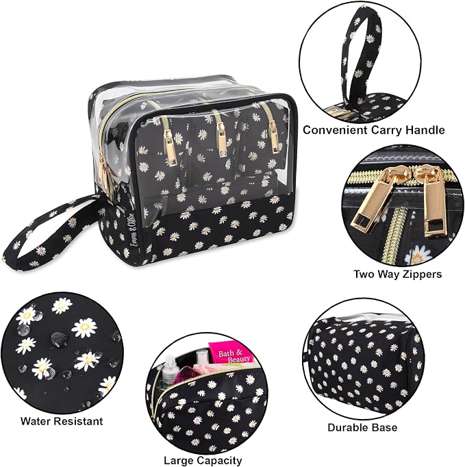 Emma & Chloe Travel Toiletry Bags - Image 3
