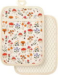 Slohif Silcone Mushroom Pot Holders by Slohif