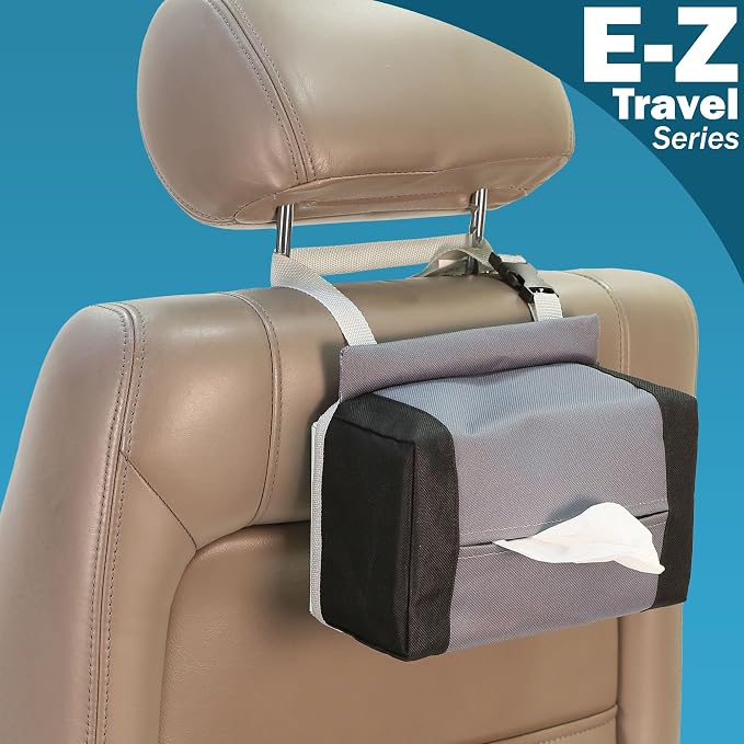 FH Group E-Z Travel Napkin Tissue Dispenser Holder fits Most Cars, and Vans Pink - Image 7