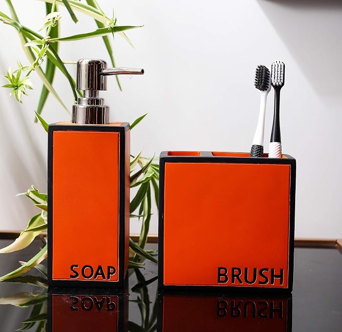 Hymmah Bathroom Accessories Set, Toothbrush Holder, Farmhouse Bathroom Decor - Image 7