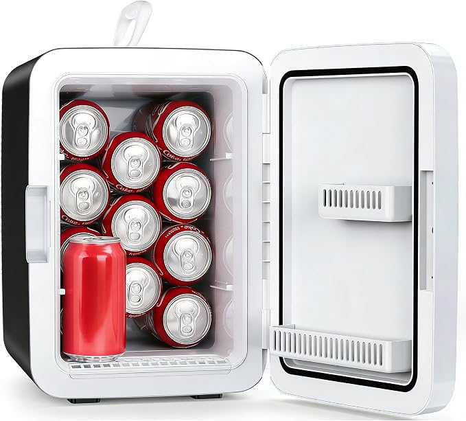 Compact Mini Fridge, Portable Small Refrigerator by Electactic