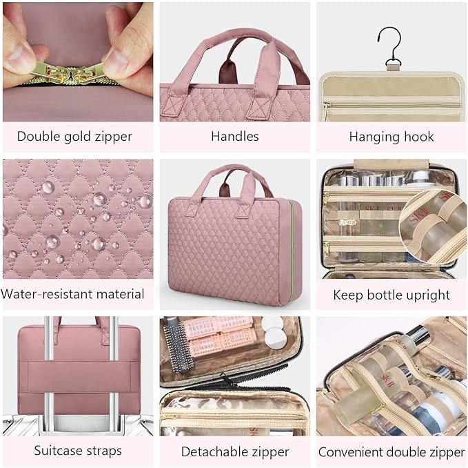 urophylla Detachable Travel Toiletry Bag - Image 6