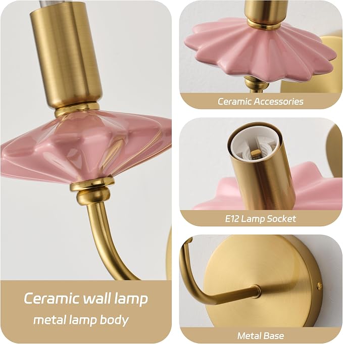Modern Retro Wall sconces Set of Two - Image 2